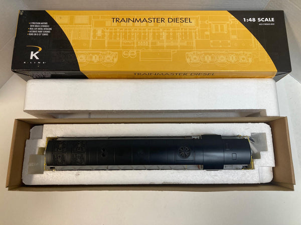 K-Line K2438‑0856CV “Lackawanna” Trainmaster #856 – O‑Gauge, Dual Motors, Brass Flywheels,