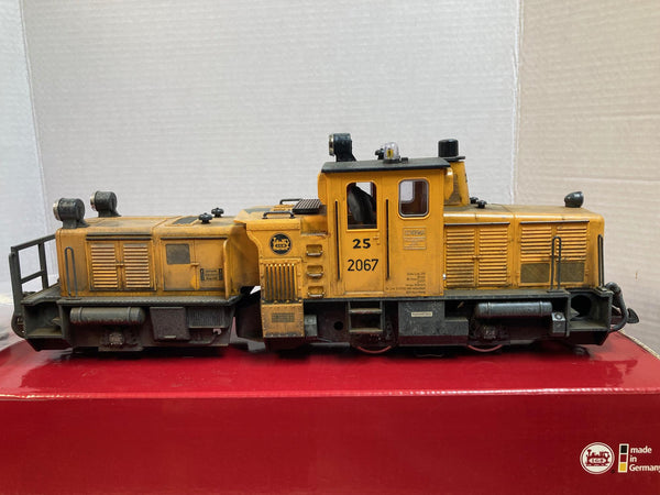 LGB 20670 G-Scale Track Cleaning Locomotive — Very Well Weathered, Excellent Mechanical Condition + Extras