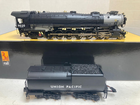 SUNSET MODELS 3RD RAIL O SCALE, BRASS UNION PACIFIC 4-12-2 #9020 STEAMER!! TMCC