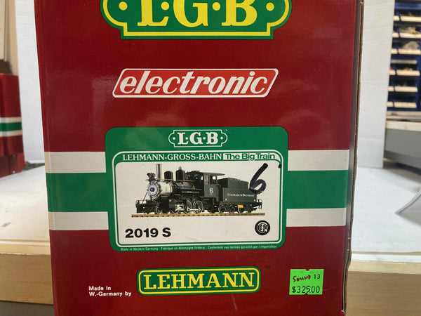 LGB 2019S Colorado & Southern 2-6-0 Mogul Steam Locomotive – Runs Great – w/ Sound – G Scale