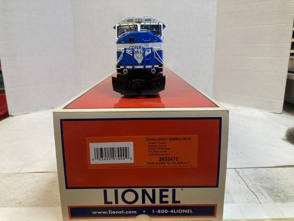 Lionel 2633472 Conrail LEGACY SD80MAC Diesel Locomotive #4119 Bluetooth O Gauge