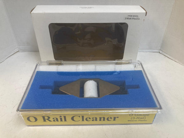 Centerline Products O-Gauge 3-Rail O Rail Cleaner #60050 BRASS - NIB Complete w/ Rollers