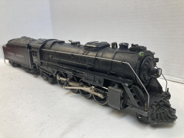 Postwar Lionel 726 Berkshire 2-8-4 Locomotive & 2426W Whistle Tender "Read"