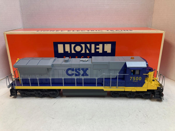 Lionel 6-18214 CSX Dash 8-40C Diesel #7500 - Conventional - O Gauge - Excellent