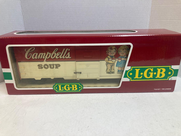 LGB 41911 Campbell’s Soup Boxcar – G-Scale, LNIB