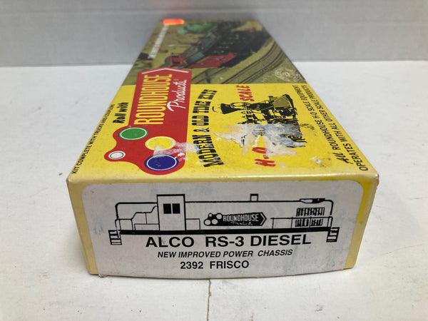 Roundhouse Alco RS-3 Diesel HO Locomotive Kit - Frisco #553 (2392)