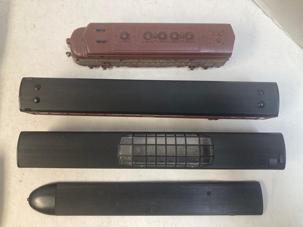 Athearn HO PRR Powered F7 #9506 & 3 Passenger Car Lot - Kadees - Built & Kit