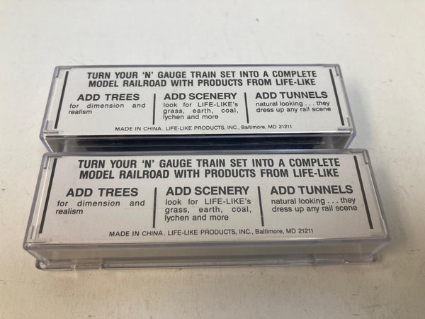 Life-Like 50' Reefers Lot of 2 – 7717 Richmond Fredericksburg & Potomac + 7718 Bordens Farm Products – N Scale