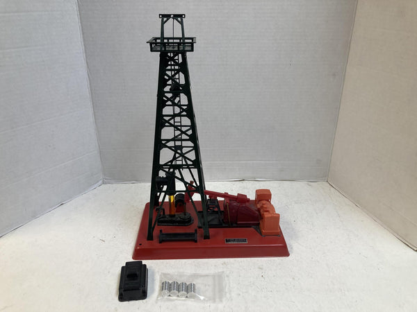 Lionel No. 2305 Getty Operating Oil Derrick & Pumper w/ Barrels & Control Switch