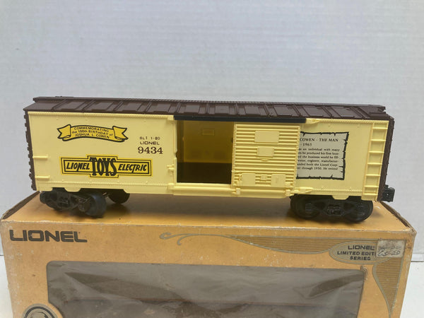 Lionel Joshua Lionel Cowen "The Man" Boxcar 6-9434 w/Box Pre-Owned