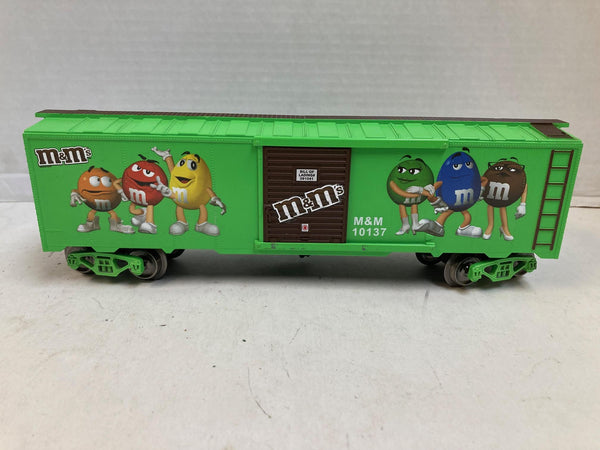 Menards M&M's Light Green/Brown  O Scale Box Car #10137 - No Box