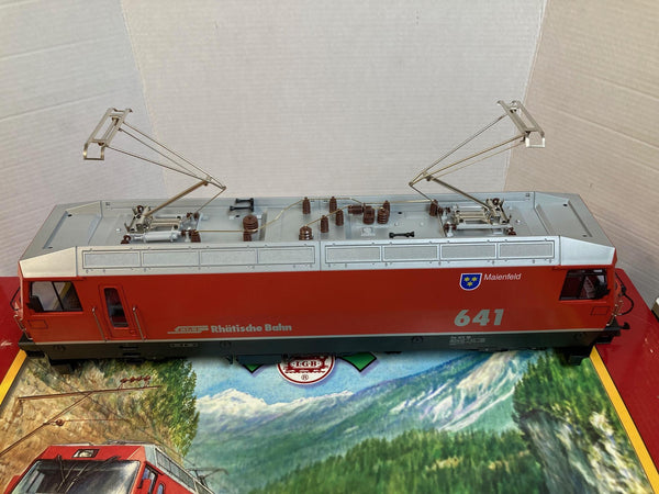 LGB 70642 RhB 30th Anniversary Set | Ge 4/4 III 641 Maienfeld | EXCELLENT +
