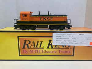 MTH 30-2169-1 BNSF SW-9 Switcher Diesel Engine w/ BCR