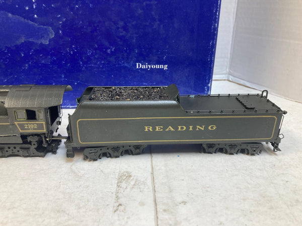 HO Brass NJ Custom Brass Reading T-1 4-8-4 #2012 - Daiyoung Korea - Tested EX
