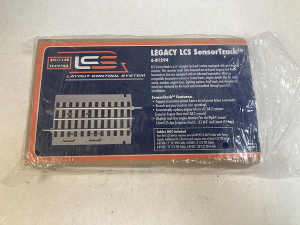 Lionel Legacy LCS SensorTrack (6-81294) — O Gauge FasTrack