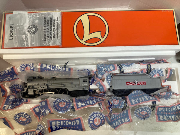 Lionel Limited Edition Monopoly PEWTER HUDSON Steam Set | 6-52225| Test Run ONLY