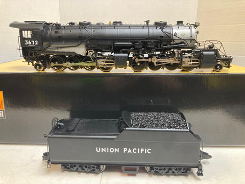 SUNSET MODELS 3RD RAIL O SCALE, BRASS UNION PACIFIC 2-8-8-2 #3672 TMCC STEAMER!!