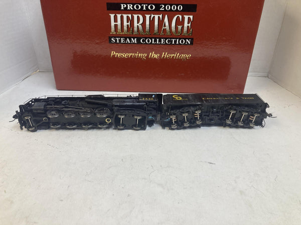 Proto 2000 Heritage Steam Collection HO Scale USRA 2-8-4 Berkshire Steam Loco 30019