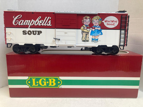 LGB 41911 Campbell’s Soup Boxcar – G-Scale, LNIB