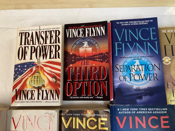 Mitch Rapp Series by Vince Flynn – Complete Set 1999–2024 (Kyle Mills) – 22+ Books – Lot