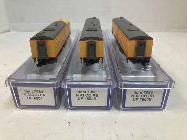 Life-Like N Scale ALCO PA-PB-PB Set — Union Pacific (3-Car Consist)
