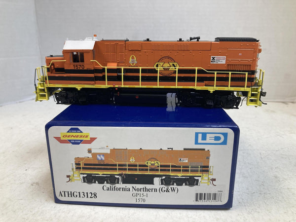 Athearn Genesis ATHG13128 HO California Northern GP15-1 Locomotive #1570 DC LED