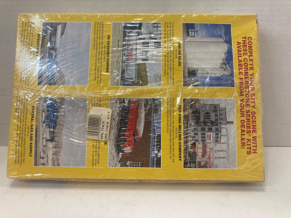 Walthers N Scale ADM Grain Elevator Kit Cornerstone series kit (933-3225)