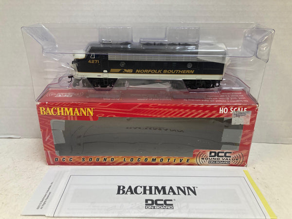 Bachmann HO 64303 Norfolk Southern F7A #4271 – DCC/Sound Value – Excellent Condition