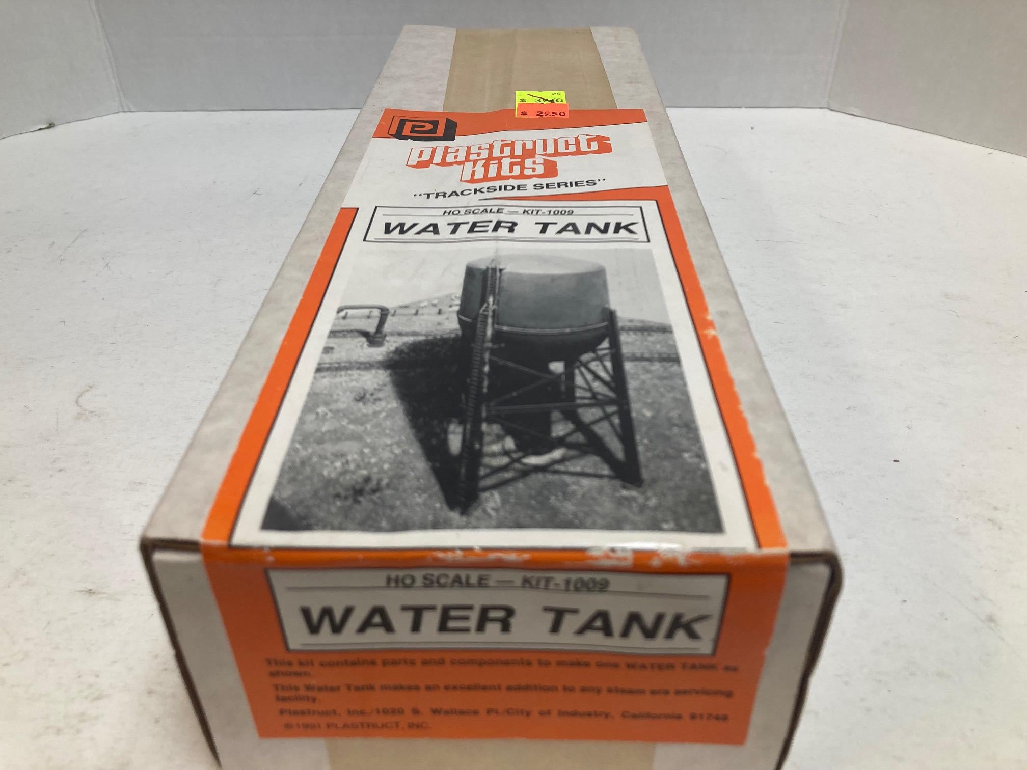 Plastruct Kits - Water Tank - HO Kit #1009 "Trackside Series"