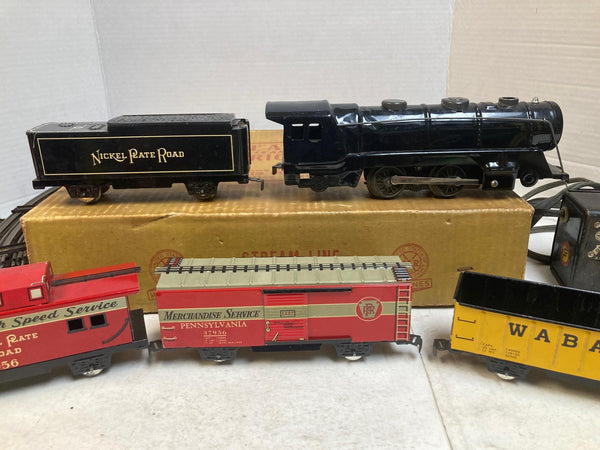 Vintage Marx No. 10000 Nickel Plate Road Steam Train Set | Boxed | Excellent