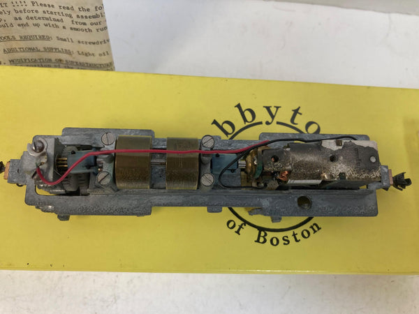 HobbyTown SW1500 Yard Switcher Diesel Locomotive Kit – Power Chassis w/ Flywheel 45408F-2 – Tested & Runs Great