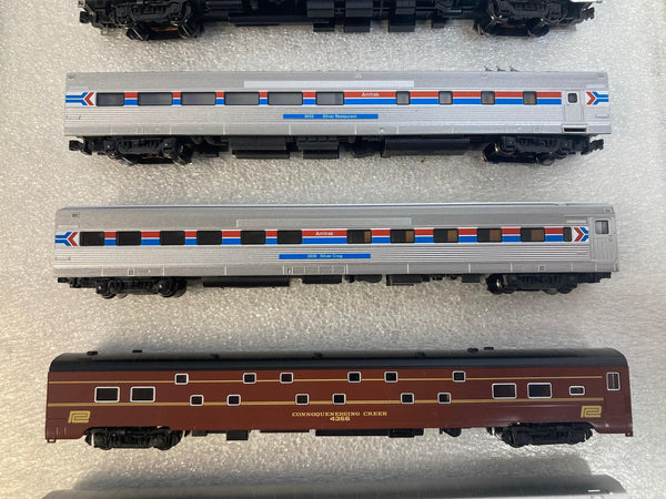 N Scale Kato 106-1971 Amtrak Rainbow Era 8-Car Passenger Car Set – Brand New – Box Missing