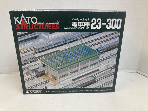Kato 23-300 N Scale Unitrack Long Engine House / Train Shed Kit - Brand New