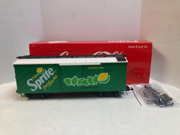 LGB Coca-Cola Sprite Edition #4090 G-Scale Boxcar – NOS, Mint in Box (1994)