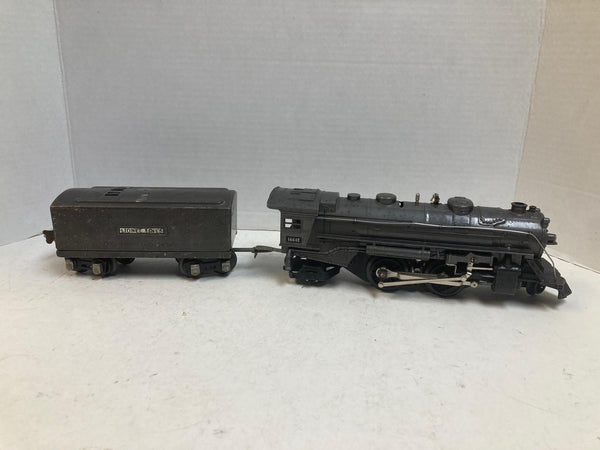 Lionel Pre-War 1664E Silver Steam Locomotive w/ Lionel Lines Tender – Tested & Running – O Gauge