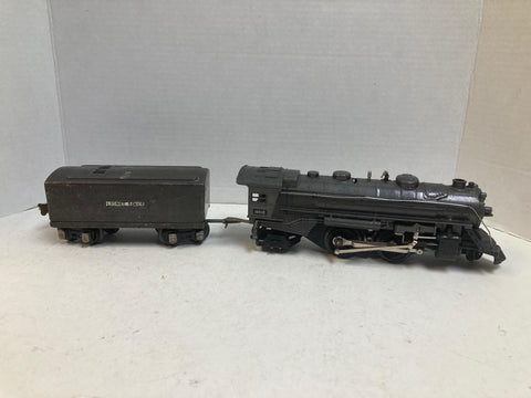 Lionel Pre-War 1664E Silver Steam Locomotive w/ Lionel Lines Tender – Tested & Running – O Gauge