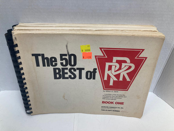 The 50 Best of PRR Pennsylvania Railroad Books 1, 2, 4 by Milton A. Davis (Book)