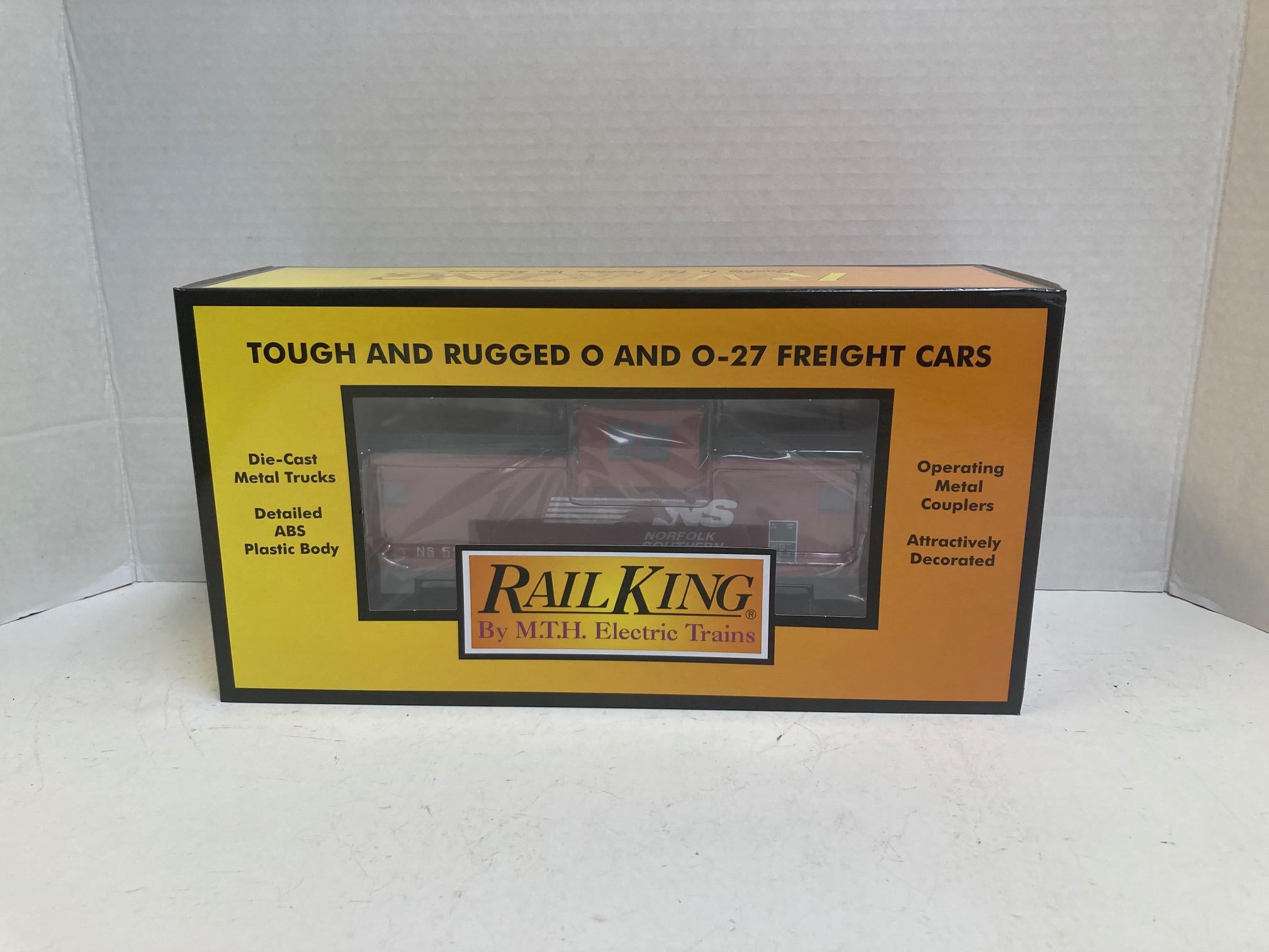 MTH RailKing 30-77385 Norfolk Southern Extended Vision Caboose O Gauge BRAND NEW