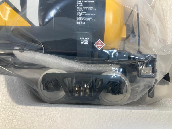 MTH G Gauge 2003 D.A.P. Caterpillar Unibody Tank Car 20-80005D – NOS in Box