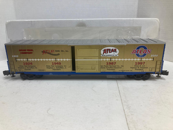 Atlas 50th Anniversary 3-rail ACF 60' S.D. Auto Parts Box Car (#1023) O Scale