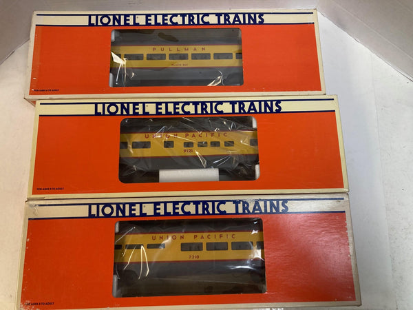 Lionel Union Pacific F3 ABA Set w/ Passenger Cars – O Gauge – NOS