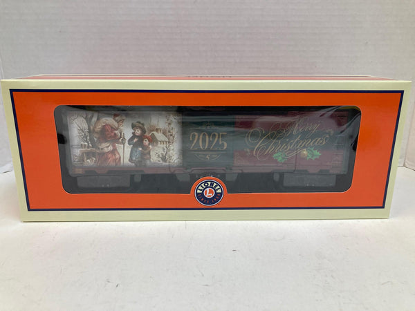 2025 Christmas Boxcar 2528100 – Limited Edition Holiday Freight Car – Brand New