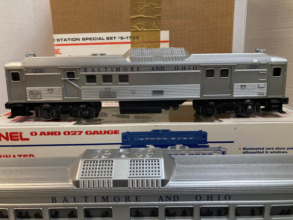 Lionel O Gauge Baltimore & Ohio B&O Budd RDC 3-Car Set 6-8766 6-8767 6-8768 BOXED