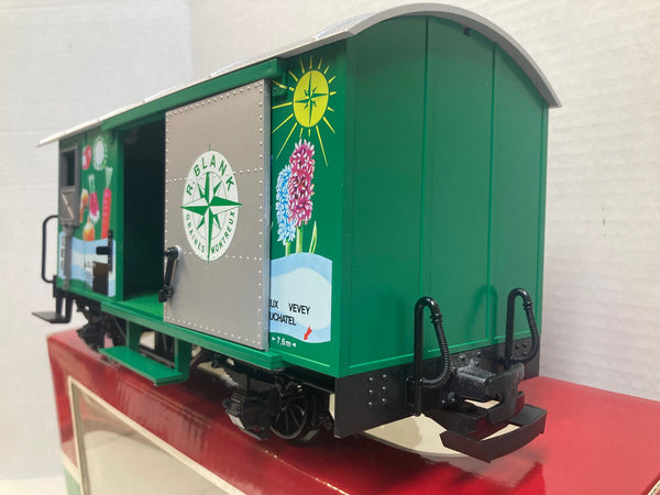 LGB 4128 R Blank Grains Boxcar – G Scale, Pre-Owned Very Good Condition