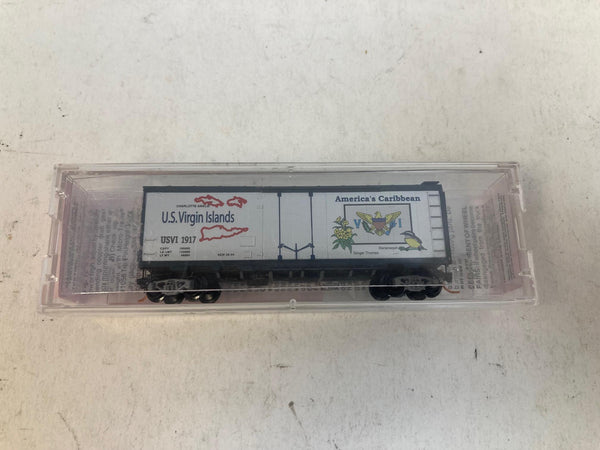 Micro-Trains MTL N Scale U.S. Virgin Islands 40' Boxcar Special Run - NOS