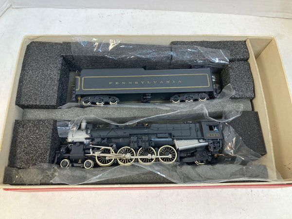 Westside Model Co. HO Brass Pennsylvania RR M-1a 4-8-2 Steam Loco & Tender - Katsumi - RUNS WELL