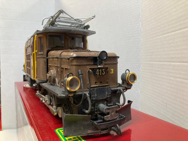 LGB 2040 “W.C.R.R.” Crocodile Locomotive — Custom Weathered, Excellent Running Condition