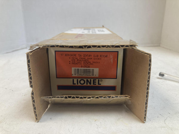 Lionel '97 Berkshire 726 Century Club Box Car (6-29226)