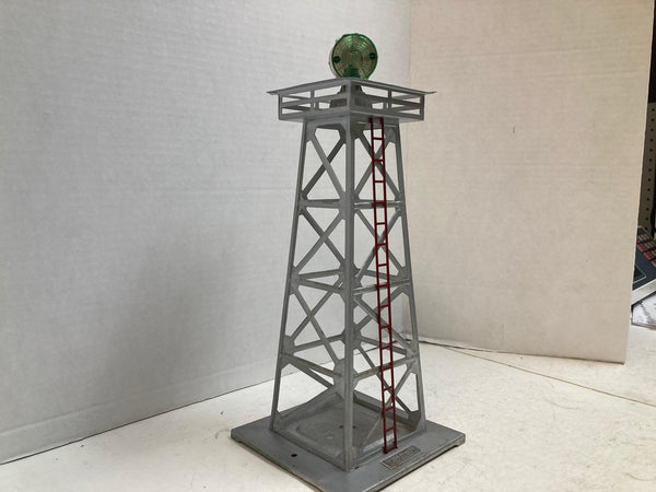 Lionel Postwar No. 394 Silver Rotary Beacon Tower *As Is*