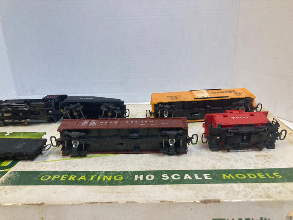 Vintage Tyco Little Trains HO Set No. T-3 - Shifter Steam Loco - Runs Great!